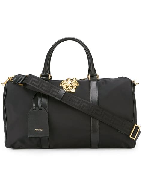 versace messanger bag|versace duffle bags men's.